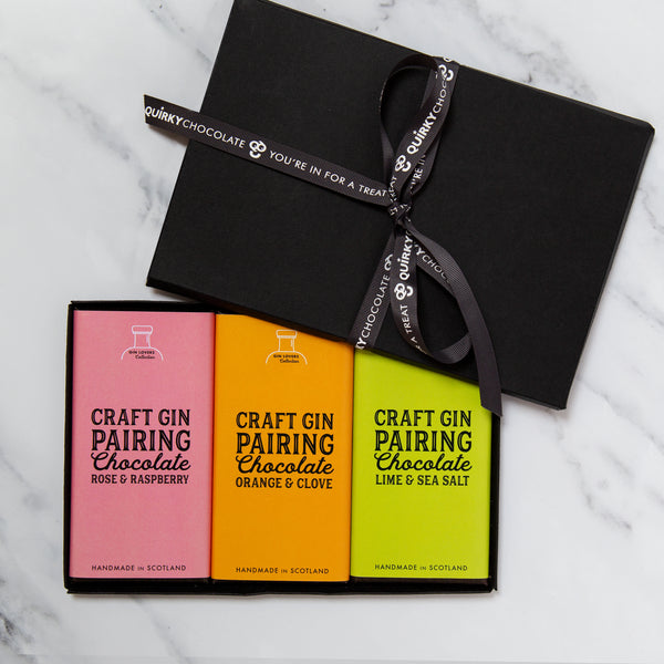 3 Chocolate Bar Branded Gift Sets